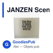 Bougie parfumée personnalisable JANZEN Scented Candle Black 22avec logo - Miniature 4