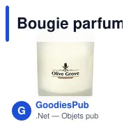 Bougie parfumée personnalisable en verre avec logo - JANZEN Scented Candle Fuchsia 69 - Miniature 2