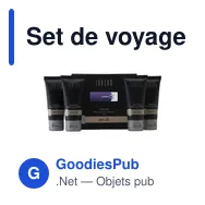 Set de voyage cosmétique personnalisable avec logo - JANZEN Travel Set Skin 90 - Miniature 2