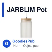 JARBLIM Pot Mason sublimation 400 ml - Miniature 2