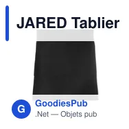 JARED Tablier de cuisine court - Miniature 2