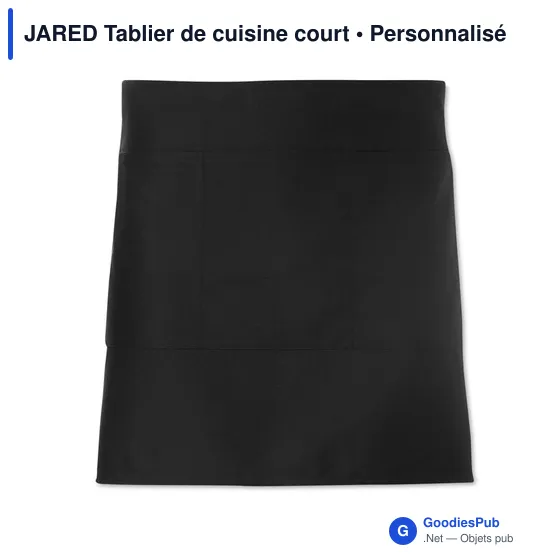 JARED Tablier de cuisine court - Image 2