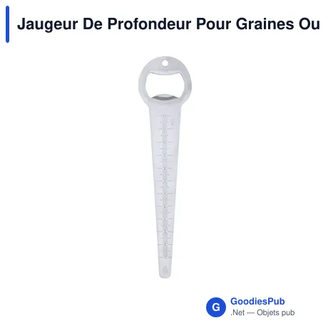 Jaugeur De Profondeur Pour Graines Ouvre Bouteille Katon