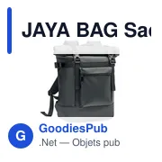 JAYA BAG Sac enroulable Tarpaulin 50C - Miniature 1