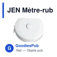 JEN Mètre-ruban 1m - Miniature 2