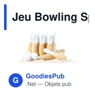 Jeu Bowling Spare - Miniature 2