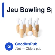 Jeu Bowling Spare - Miniature 5