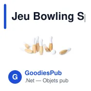 Jeu Bowling Spare - Miniature 7