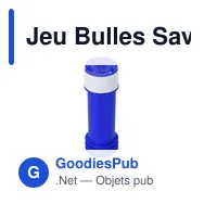Jeu Bulles Savon Bujass - Miniature 2