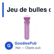 Jeu de bulles de savon personnalisable avec logo - Jakud - Miniature 2