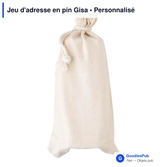 Jeu d'adresse en pin Gisa - Image 3