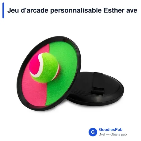 Jeu d'arcade personnalisable Esther avec logo