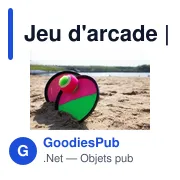 Jeu d'arcade personnalisable Esther avec logo - Miniature 2
