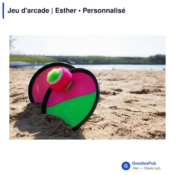 Jeu d'arcade personnalisable Esther avec logo - Image 2