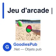 Jeu d'arcade personnalisable Esther avec logo - Miniature 3