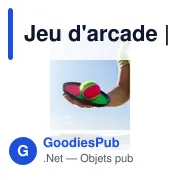Jeu d'arcade personnalisable Esther avec logo - Miniature 5