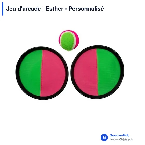 Jeu d'arcade personnalisable Esther avec logo - Image 6