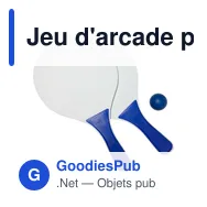 Jeu d'arcade personnalisable pour plage avec logo - Miniature 1