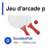 Jeu d'arcade personnalisable pour plage avec logo - Miniature 5