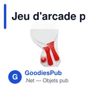 Jeu d'arcade personnalisable pour plage avec logo - Miniature 6