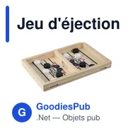 Jeu d'éjection en bois personnalisable avec logo - Rio - Miniature 2