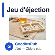 Jeu d'éjection en bois personnalisable avec logo - Rio - Miniature 11