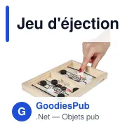 Jeu d'éjection en bois personnalisable avec logo - Rio - Miniature 5