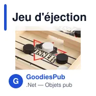 Jeu d'éjection en bois personnalisable avec logo - Rio - Miniature 7