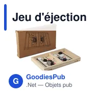 Jeu d'éjection en bois personnalisable avec logo - Rio - Miniature 9