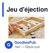 Jeu d'éjection en bois personnalisable avec logo - Rio - Miniature 10