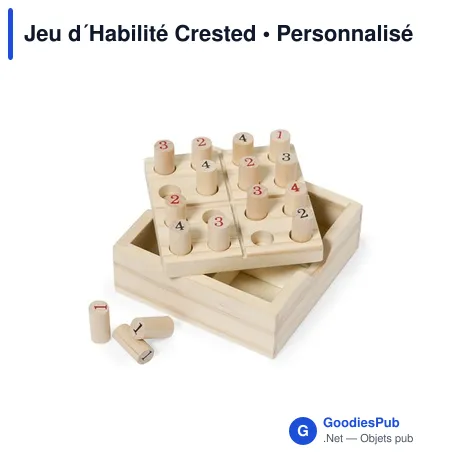 Jeu d´Habilité Crested