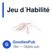 Jeu d'Habilité Mikado personnalisable avec logo - Bois - Miniature 2