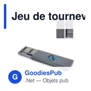 Jeu de tournevis de précision personnalisable 24 pièces avec logo - Organiseur - Miniature 1