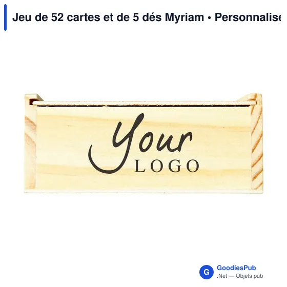 Jeu de 52 cartes et de 5 dés Myriam - Image 5
