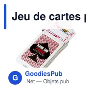 Jeu de cartes personnalisable avec logo - Jeu de 54 cartes Anton - Miniature 3