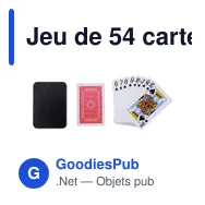 Jeu de 54 cartes Nathan - Miniature 9