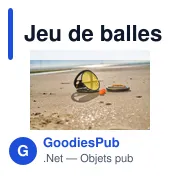 Jeu de balles en ABS personnalisable avec logo - Oberon - Miniature 8