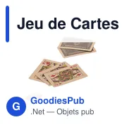 Jeu de Cartes Français Trebol - Miniature 1