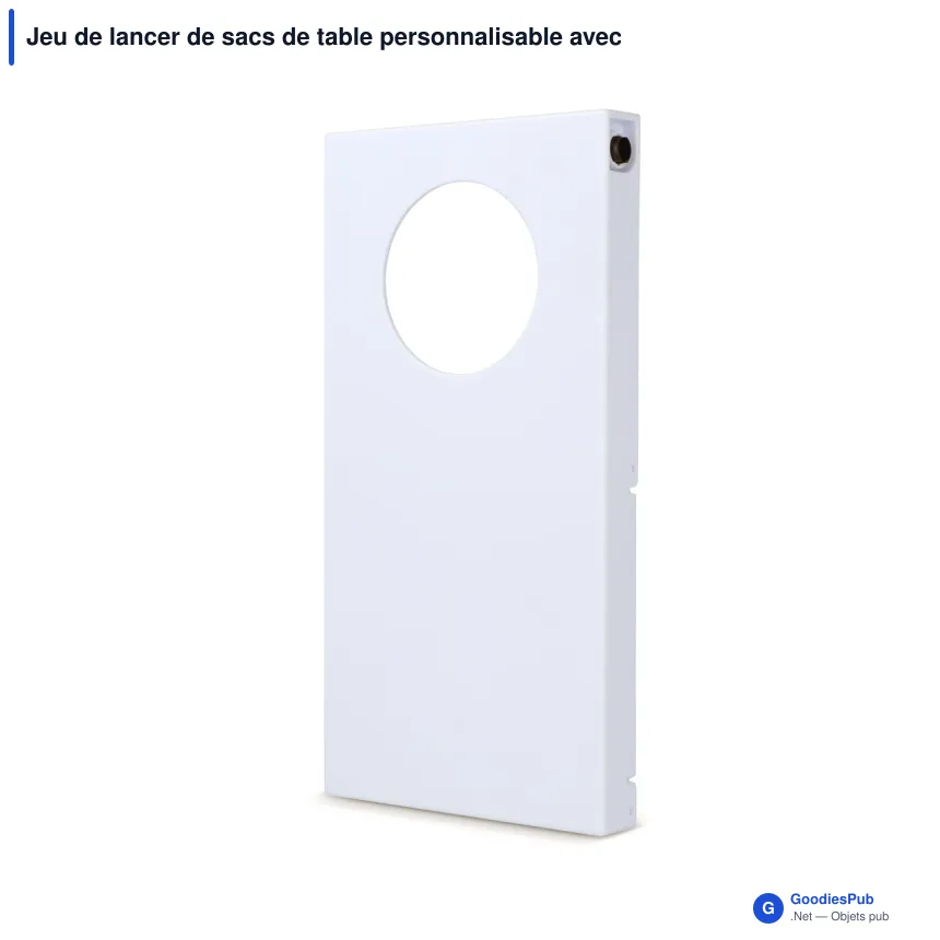 Jeu de lancer de sacs de table personnalisable avec logo - Cornhole mini - Image 2