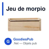 Jeu de morpion en bois personnalisable avec logo - Alessio - Miniature 2