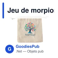 Jeu de morpion en bois personnalisable avec logo - Waltraud - Miniature 3