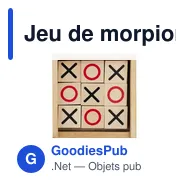Jeu de morpion | Odhran - Miniature 8