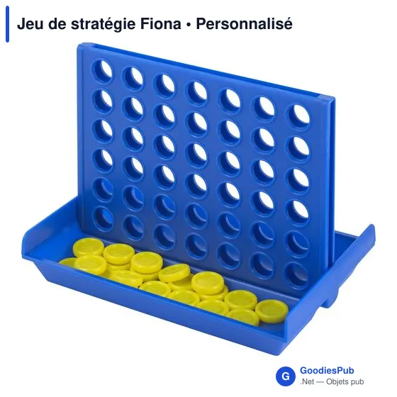 Jeu de stratégie personnalisable Fiona avec logo - Loisirs - Image 3