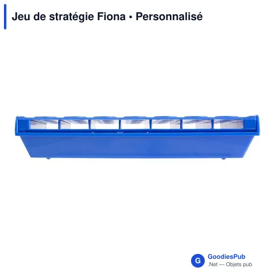 Jeu de stratégie personnalisable Fiona avec logo - Loisirs - Image 4