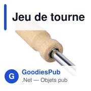 Jeu de tournevis personnalisable en bois d'hévéa avec logo - Miniature 6