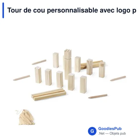 Tour de cou personnalisable avec logo pour entreprises