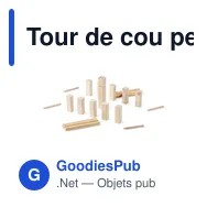 Tour de cou personnalisable avec logo pour entreprises - Miniature 3