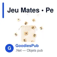 Jeu Mates - Miniature 2