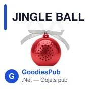 JINGLE BALL Haut parleur boule de Noël - Miniature 1