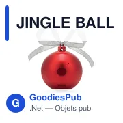 JINGLE BALL Haut parleur boule de Noël - Miniature 2